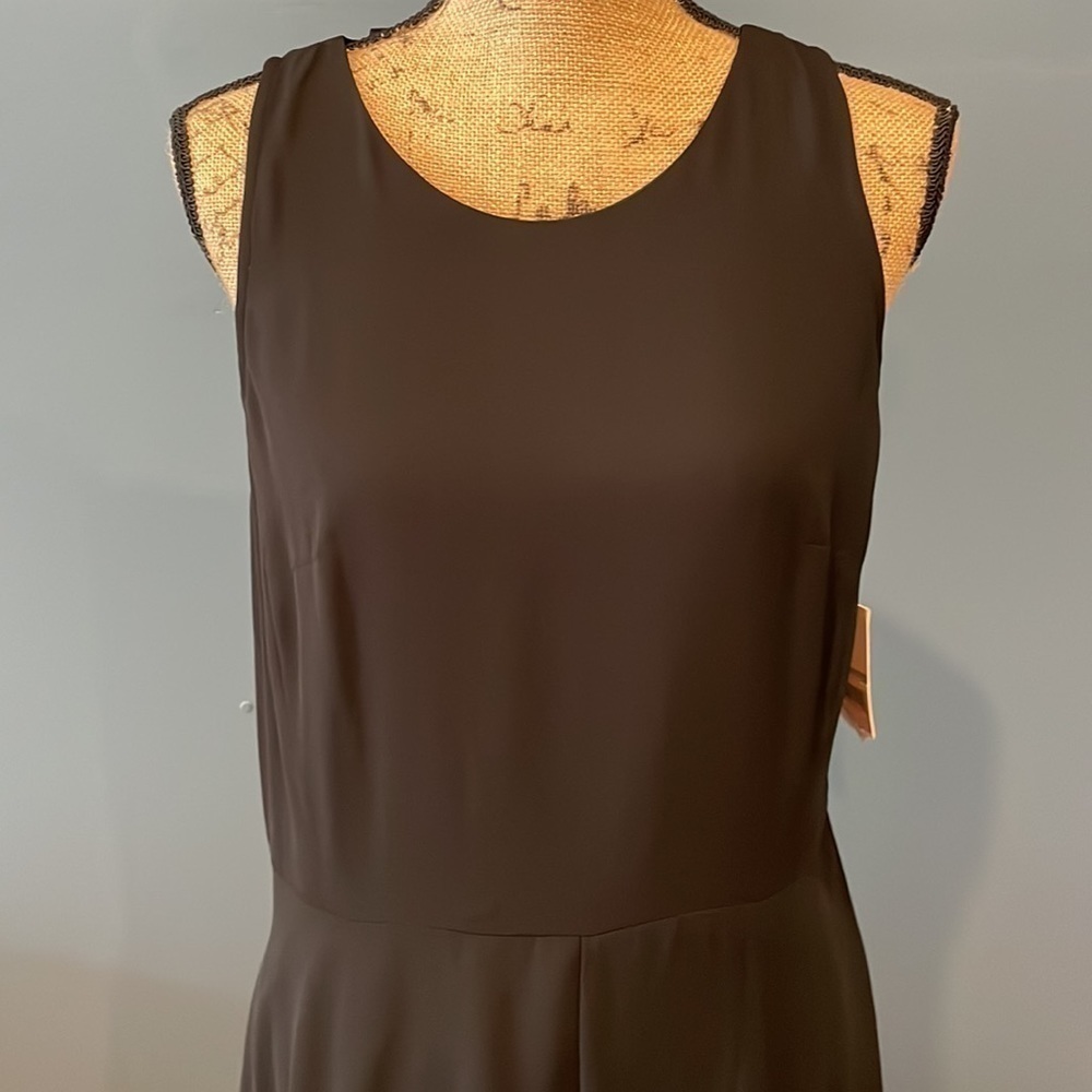 Nanette LePore Dress with Back Bows Formal Lace Black NWT Open Back - Picture 2 of 12